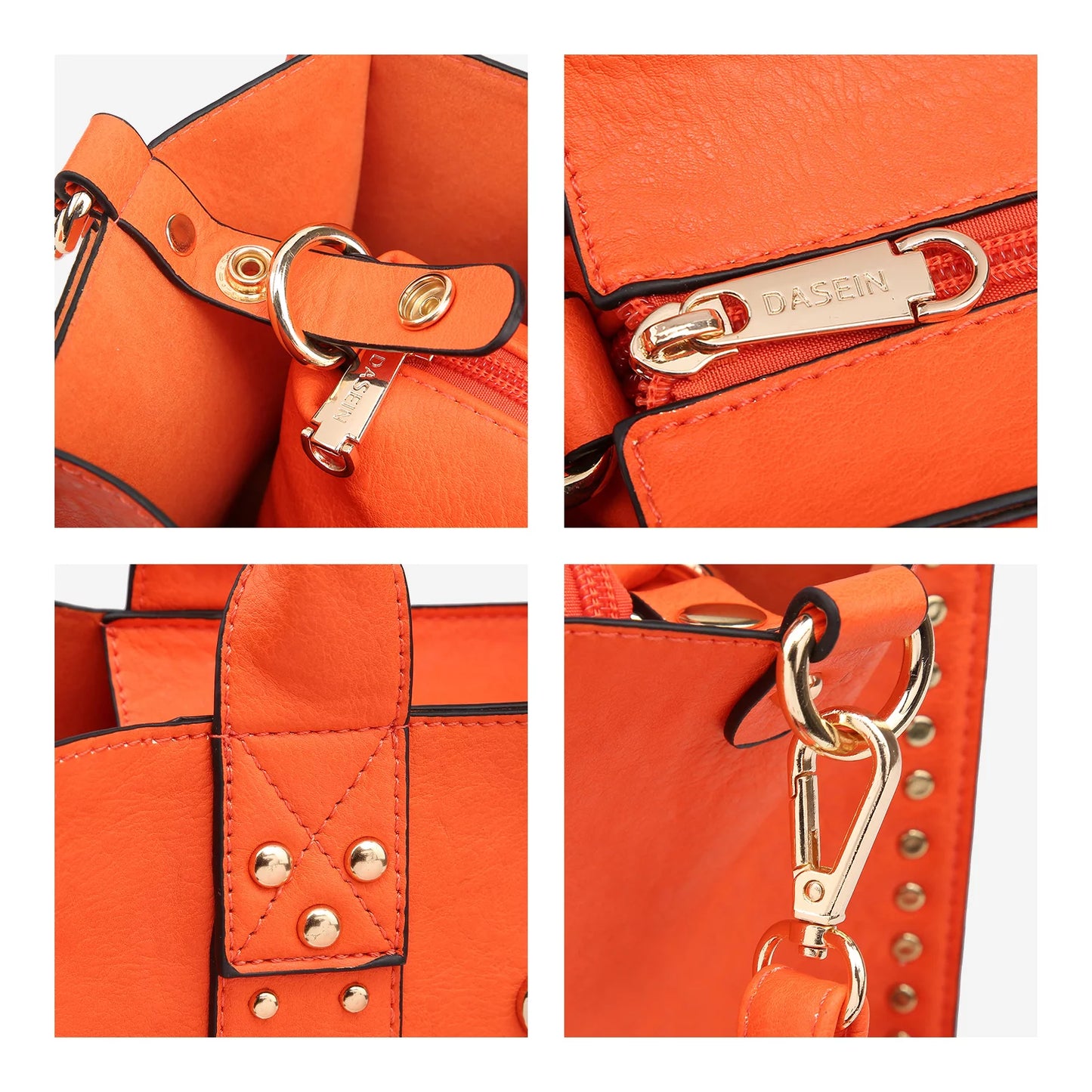 Women's 3-Piece Handbag Set: Tote, Shoulder Bag, and Briefcase 